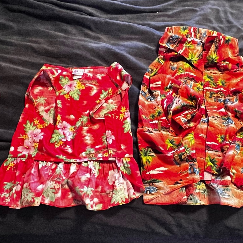Hawaiian Dog Shirt / Dress